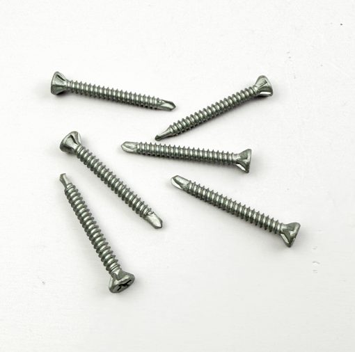 Self-Drilling Screw MF-081838 (08-18x35mm), Ruspert Silver Coated