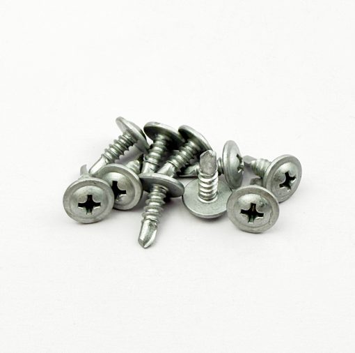 Truss Head Screw 4.2x13mm, Ruspert Silver Coated
