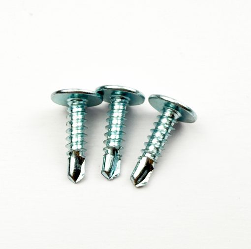 Truss Head Screw 4.2x16mm, Blue-White Zinc Plated - Image 3