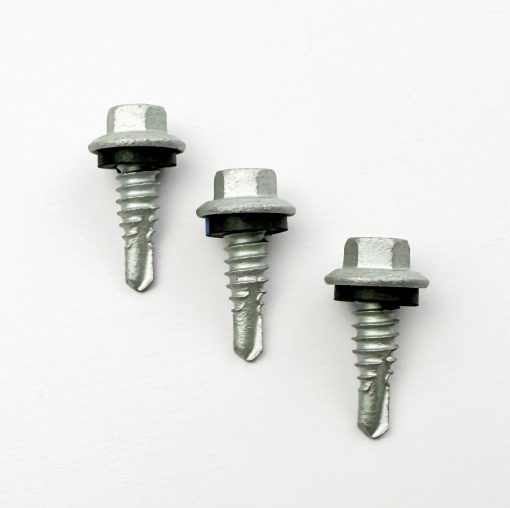 Metal Desk Screw 12-14x38mm, Ruspert Silver Coated - Image 2