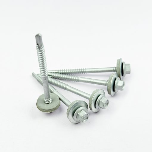 Hex Head Roofing Screw 12-14x68mm with EPDM Steel Washer