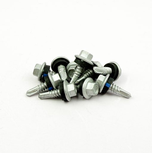 Hex Head Roofing Screw 12-14x20mm, EPDM Washer - Image 2