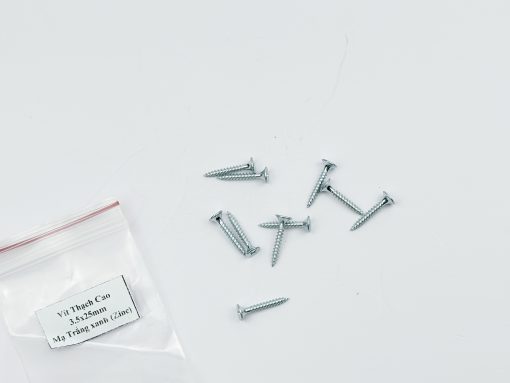 Drywall Screw 3.5x25mm, Blue-White Zinc Plated - Image 2
