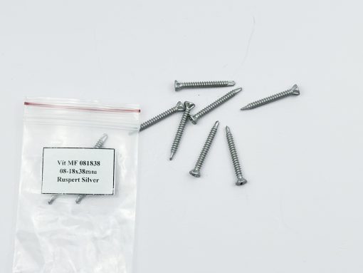 Self-Drilling Screw MF-081838 (08-18x35mm), Ruspert Silver Coated - Image 3